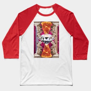 Rape of the Sabine Pizza Baseball T-Shirt